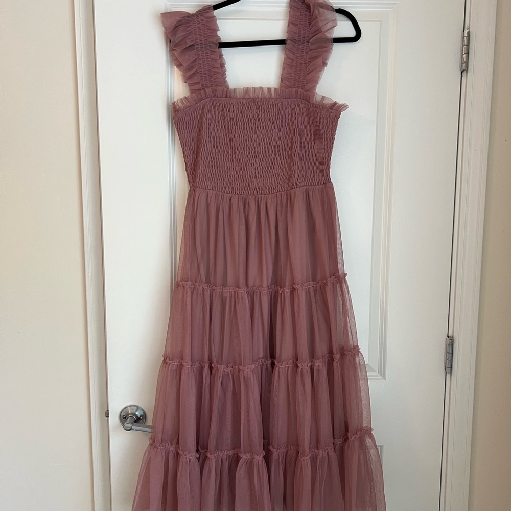 Baltic Born Emma Smocked Tulle Dress